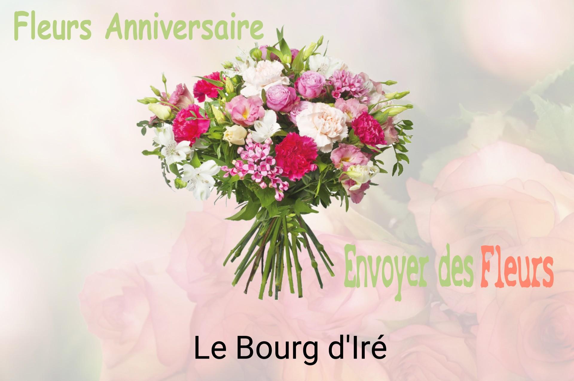 Bouquet de fleurs d’anniversaire livré à Le Bourg-d'Iré