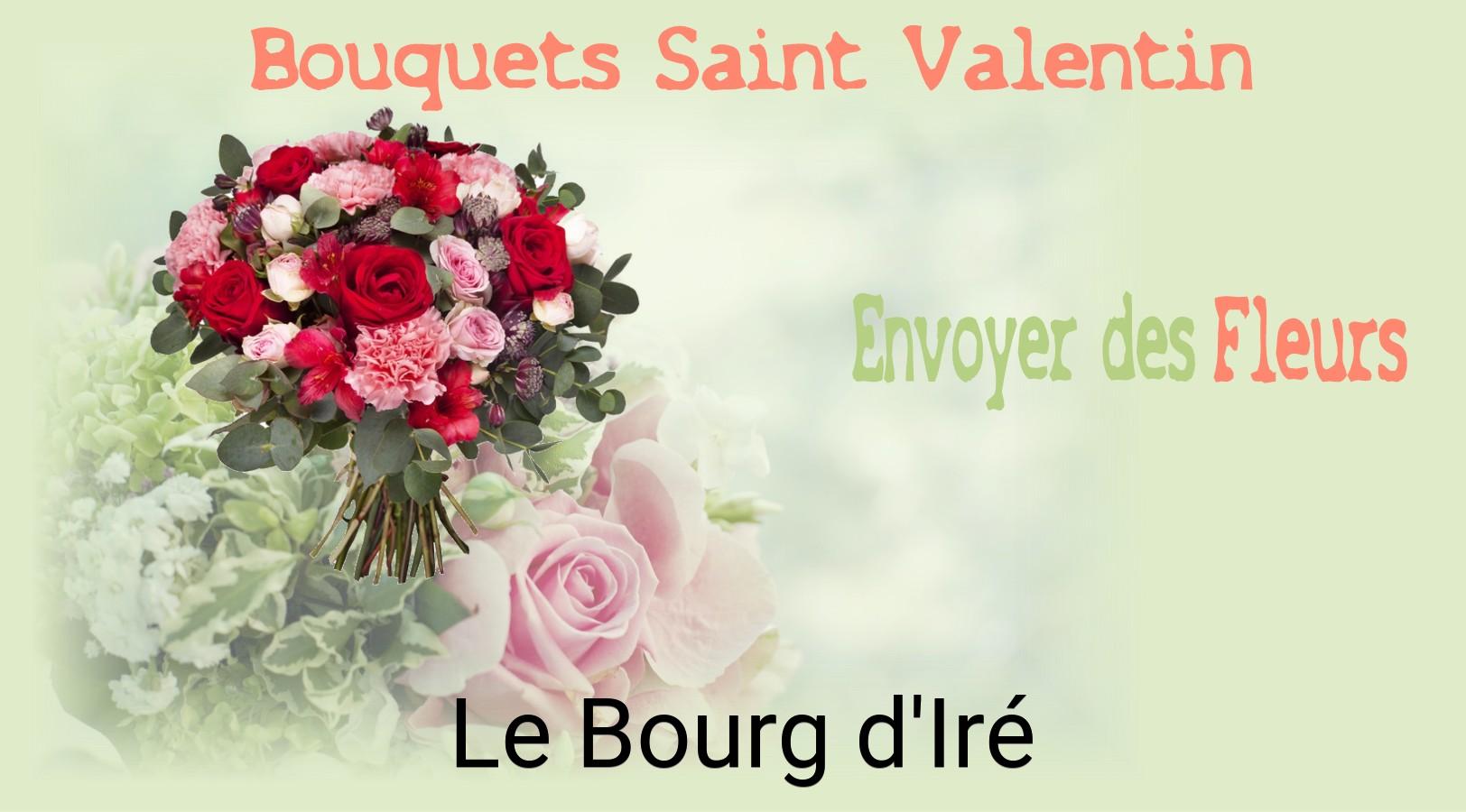 Roses de Saint-Valentin livrées à Le Bourg-d'Iré